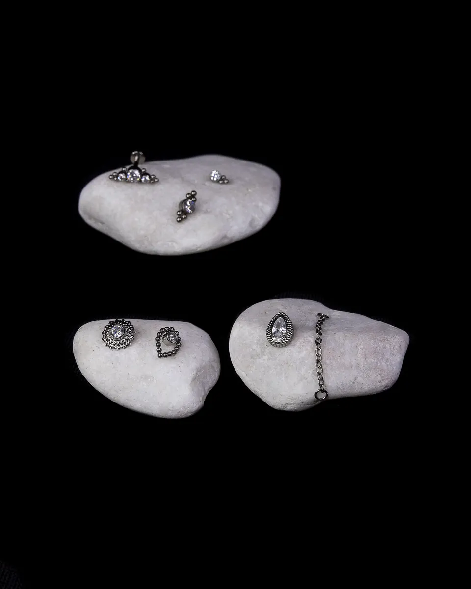 Statement piercing jewelry in Lisbon
